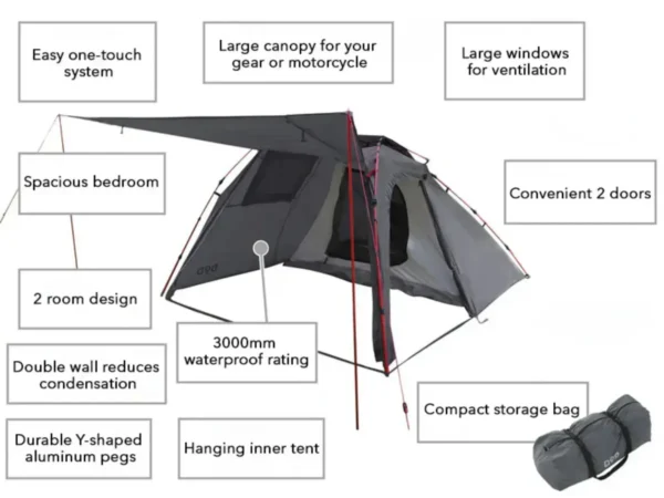 Moto 1Pull Tent